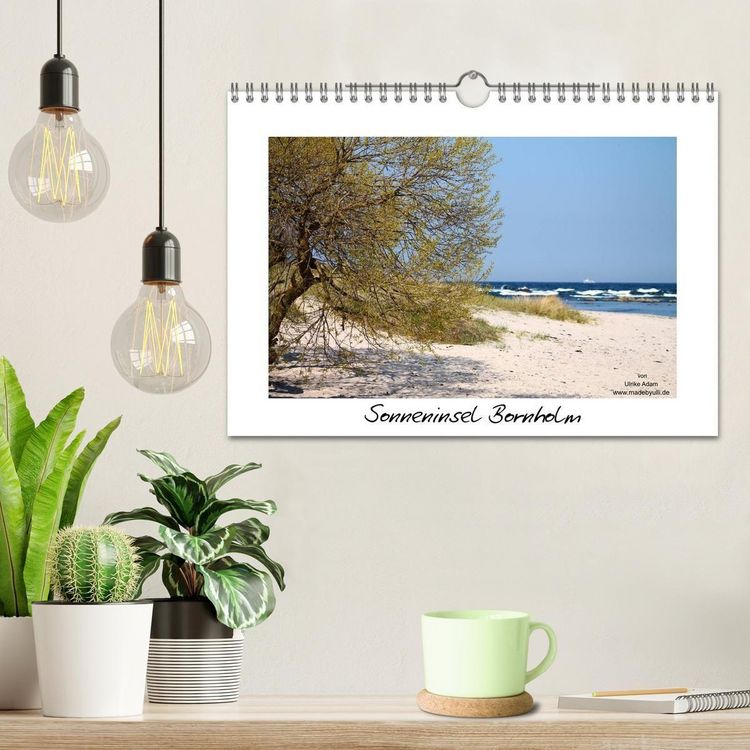 Produktbild: Sonneninsel Bornholm (Wandkalender 2026 DIN A4 quer), CALVENDO Monatskalender