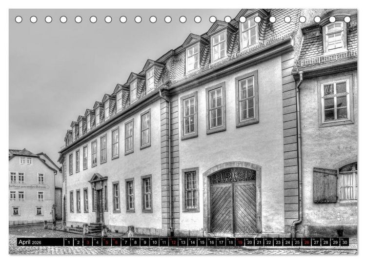 Produktbild: Weimar (Tischkalender 2026 DIN A5 quer), CALVENDO Monatskalender