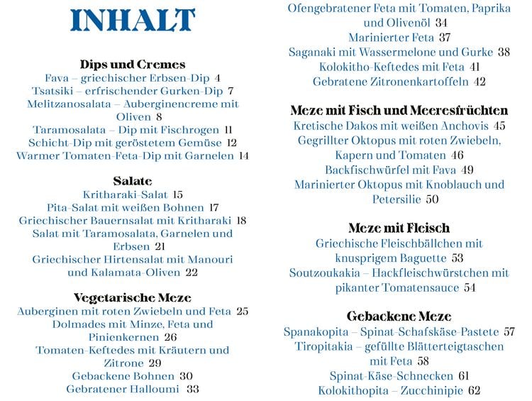 Produktbild: Griechische Meze