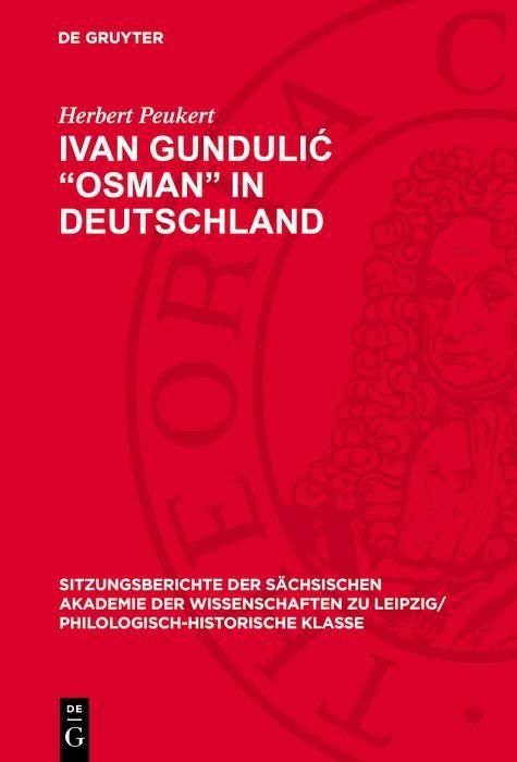 Produktbild: Ivan Gunduli&iquest; "Osman" in Deutschland