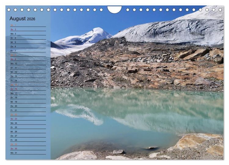Produktbild: SeenSucht Entdecke Seen in der Schweiz Planer (Wandkalender 2026 DIN A4 quer), CALVENDO Monatskalender