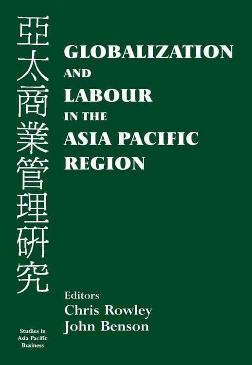 Produktbild: Globalization and Labour in the Asia Pacific