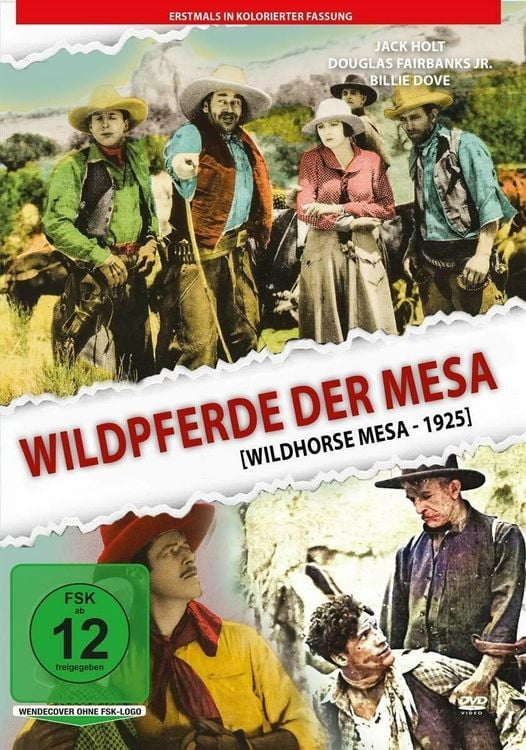 Produktbild: Wildpferde der Mesa (1925) - in kolorierter Fassung