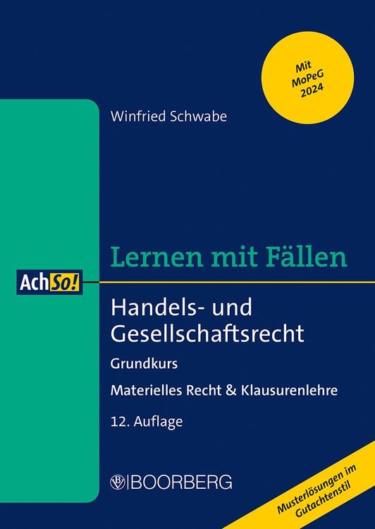 Bild vom Artikel Handels- und Gesellschaftsrecht vom Autor Winfried Schwabe