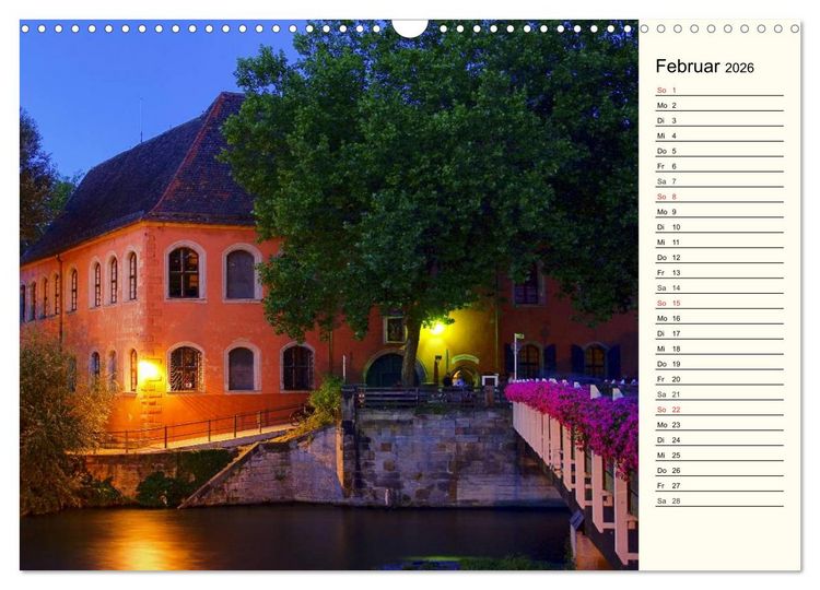 Produktbild: Bamberg und Fr&auml;nkische Schweiz (Wandkalender 2026 DIN A3 quer), CALVENDO Monatskalender