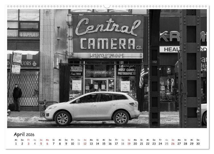 Produktbild: Chicago 2026 (Wandkalender 2026 DIN A2 quer), CALVENDO Monatskalender