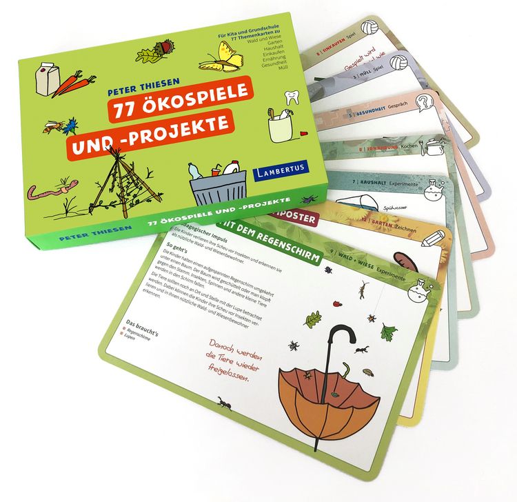 Produktbild: 77 &Ouml;ko-Spiele und -Projekte f&uuml;r Kita und Grundschule