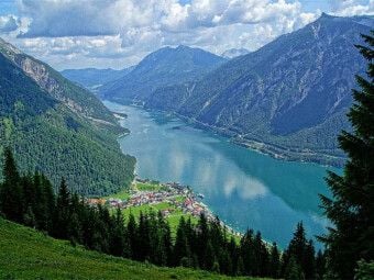Produktbild: CALVENDO Puzzle Pertisau am Achensee | 1000 Teile Lege-Gr&ouml;&szlig;e 64x48cm Foto-Puzzle f&uuml;r gl&uuml;ckliche Stunden