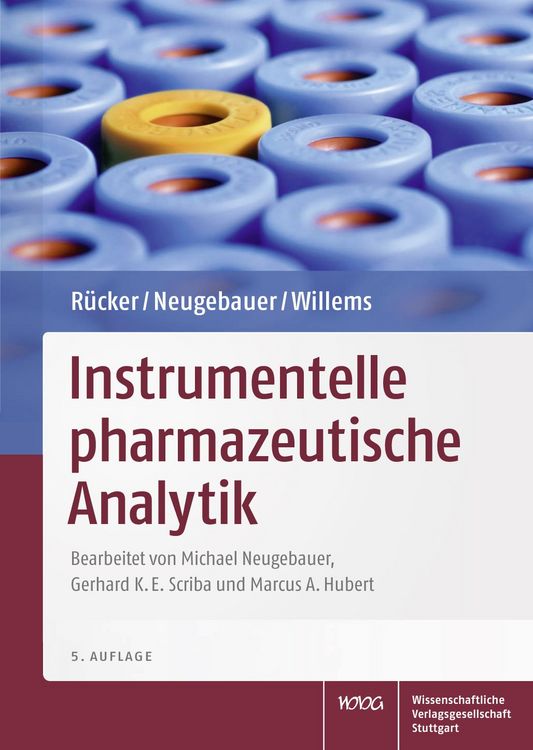 Produktbild: R&uuml;cker/Neugebauer/Willems Instrumentelle pharmazeutische Analytik