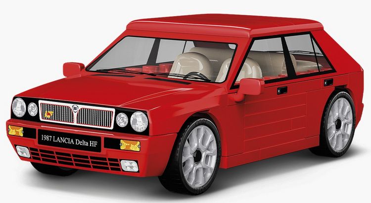 Produktbild: COBI 24508 - Lancia Delta HF, Ma&szlig;stab 1:35, Bausatz 61 Klemmbausteine