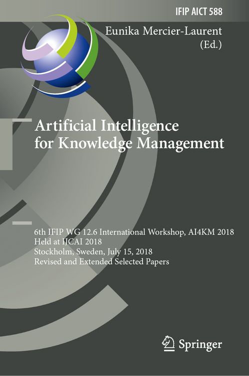 Produktbild: Artificial Intelligence for Knowledge Management