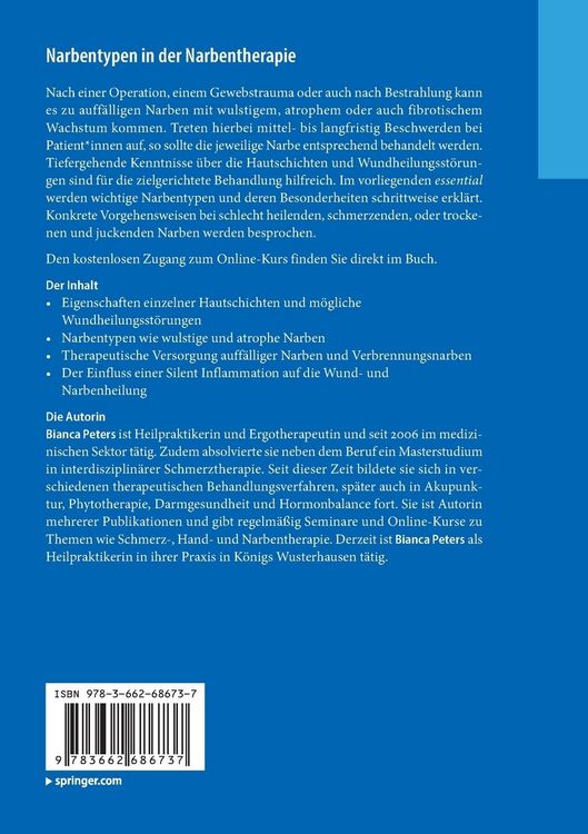 Produktbild: Narbentypen in der Narbentherapie
