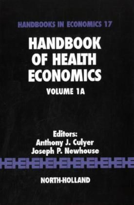 Produktbild: Handbook of Health Economics