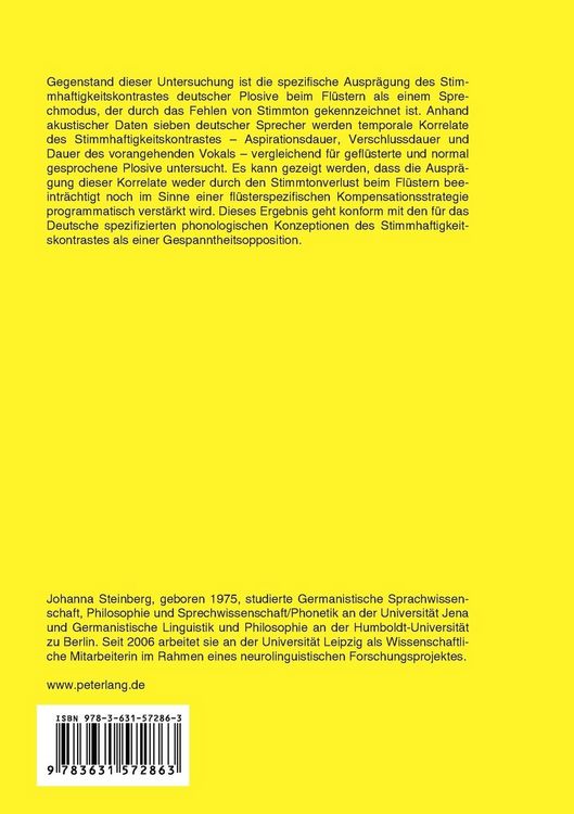 Produktbild: Gefl&uuml;sterte Plosive