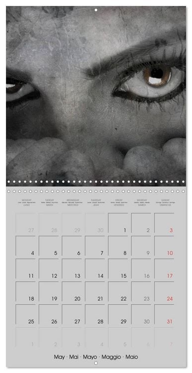Produktbild: Kisses of dark dreams (Wall Calendar 2026 12 &times; 12 Inch) CALVENDO 12 Month Wall Calendar