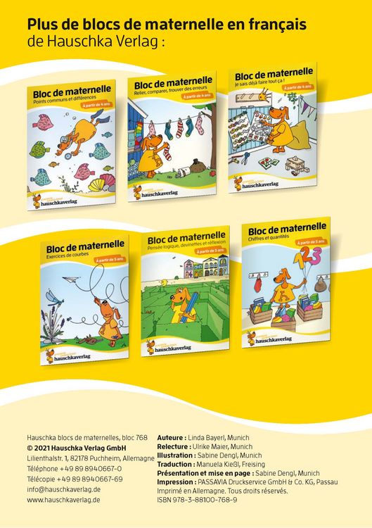 Produktbild: Bloc de maternelle &agrave; partir de 4 ans - Trouver les formes, les couleurs, les erreurs - coloriage enfant - cahier vacances 4 ans