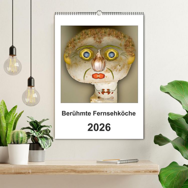 Produktbild: Ber&uuml;hmte Fernsehk&ouml;che (Wandkalender 2026 DIN A2 hoch), CALVENDO Monatskalender