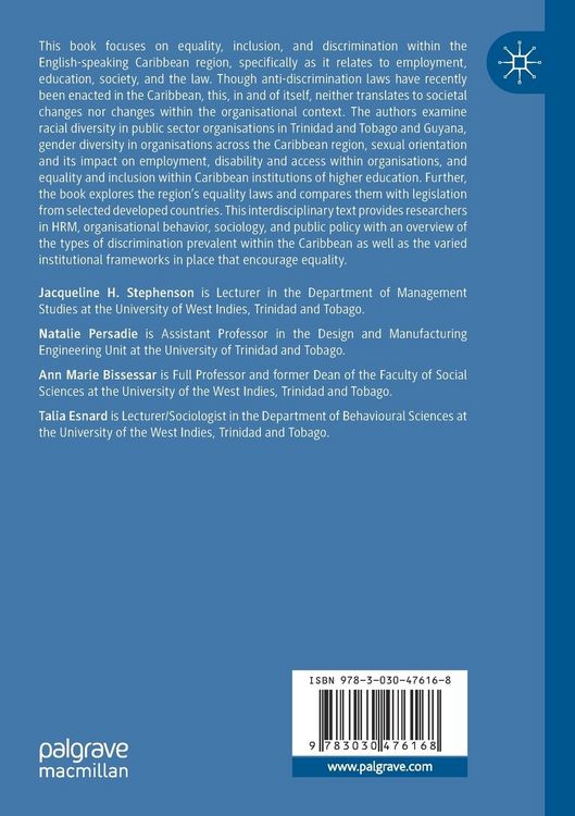 Produktbild: Diversity, Equality, and Inclusion in Caribbean Organisations and Society