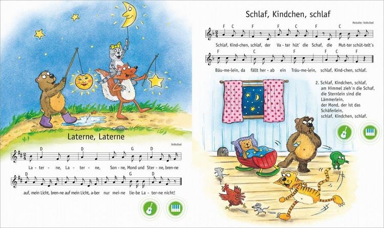 Produktbild: BOOKii&reg; Mein erstes Kinderliederbuch