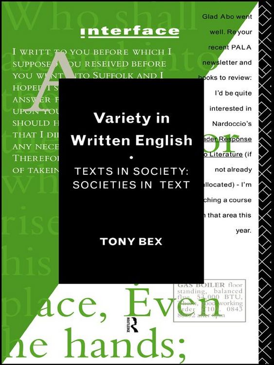 Produktbild: Variety in Written English