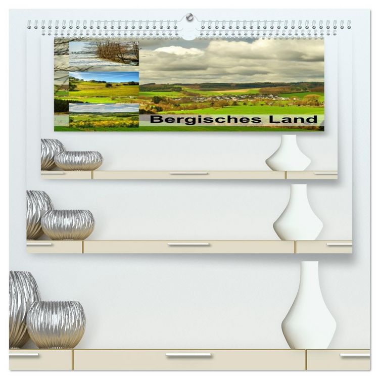 Produktbild: Bergisches Land (hochwertiger Premium Wandkalender 2026 DIN A2 quer), Kunstdruck in Hochglanz