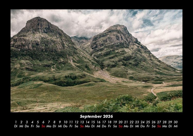 Produktbild: Berge 2026 Fotokalender DIN A3