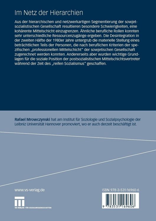 Produktbild: Im Netz der Hierarchien