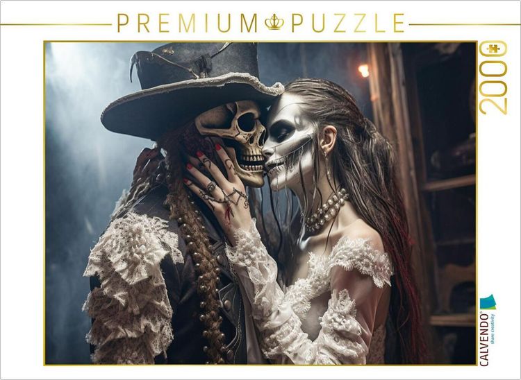 Produktbild: CALVENDO Puzzle "Schwarzer Tod" Blade und "Sturmfrau" Blackheart | 2000 Teile Lege-Gr&ouml;&szlig;e 90x67cm Foto-Puzzle f&uuml;r gl&uuml;ckliche Stunden