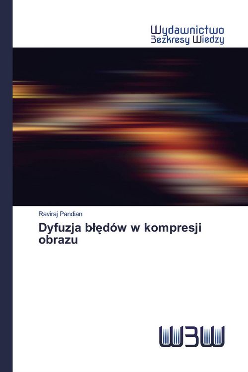 Produktbild: Dyfuzja b&iquest;&iquest;d&oacute;w w kompresji obrazu