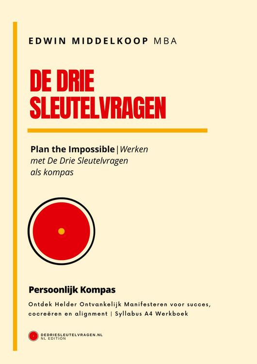 Produktbild: De Drie Sleutelvragen - Persoonlijk Kompas