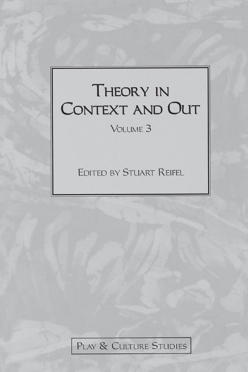 Produktbild: Theory in Context and Out