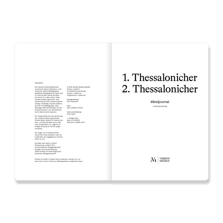 Produktbild: 1.&ndash;2. Thessalonicher (Bibeljournal)