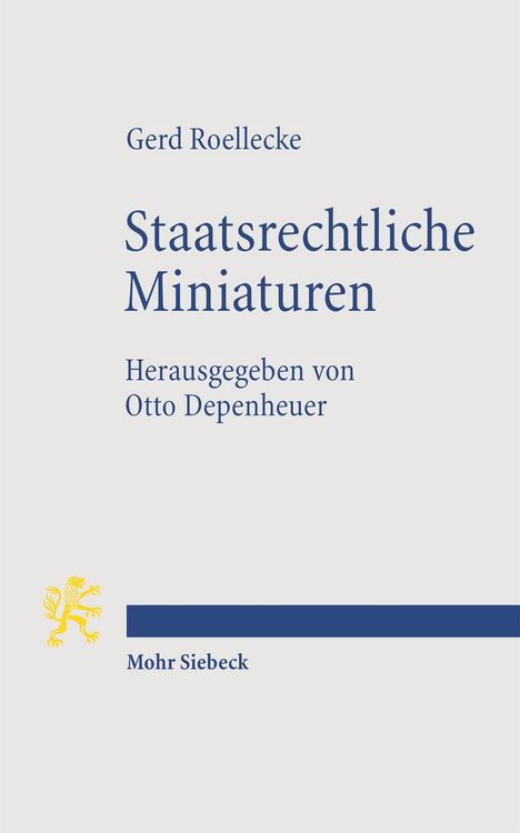 Produktbild: Staatsrechtliche Miniaturen