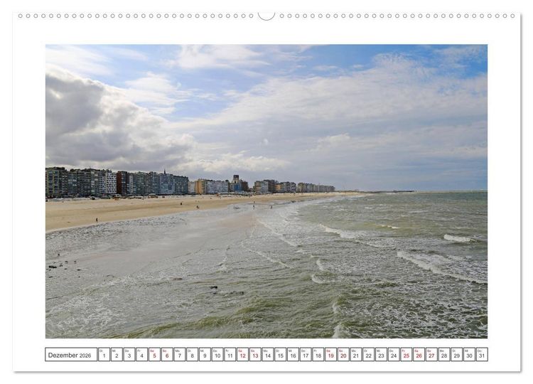 Produktbild: Unterwegs in Flandern (hochwertiger Premium Wandkalender 2026 DIN A2 quer), Kunstdruck in Hochglanz