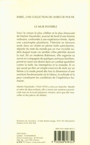 Produktbild: Le mur invisible