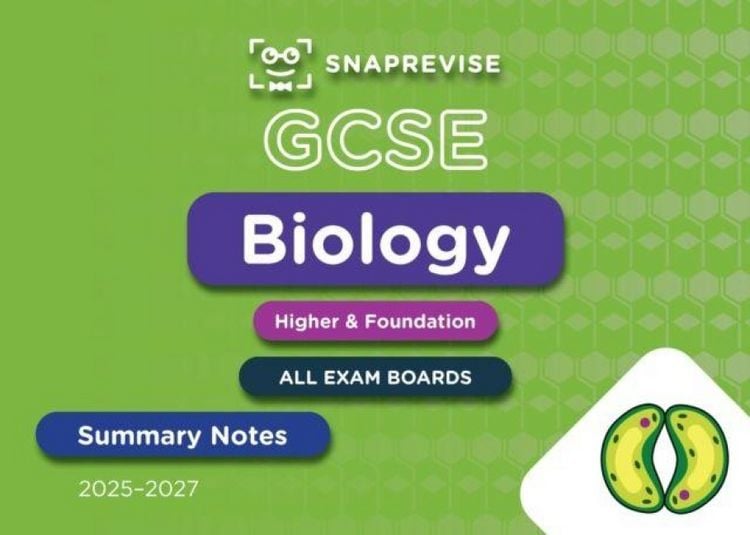 Produktbild: SnapRevise GCSE Biology Summary Notes