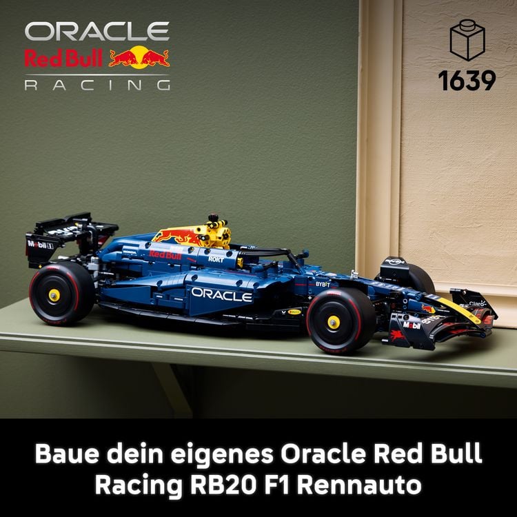 Produktbild: LEGO Technic Oracle Red Bull Racing RB20 F1 Rennauto zum Sammeln 42206