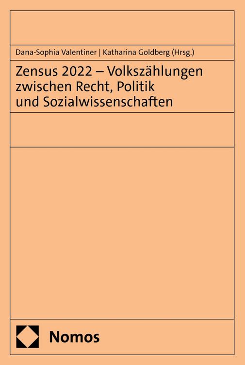 Produktbild: Zensus 2022 - Volksz&auml;hlungen zwischen Recht, Politik und Sozialwissenschaften