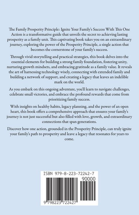 Produktbild: The Family Prosperity Principle