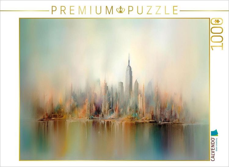 Produktbild: CALVENDO Puzzle Goldene Stadt | 1000 Teile Lege-Gr&ouml;&szlig;e 64x48cm Foto-Puzzle f&uuml;r gl&uuml;ckliche Stunden
