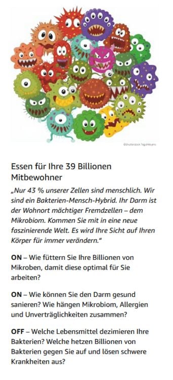 Produktbild: ON/OFF GESUNDHEIT. Den K&ouml;rper neu erschaffen durch Ern&auml;hrung: Wie Sie Immunsystem, Gehirn, Darm, Gef&auml;&szlig;e st&auml;rken und langsamer altern. Holen Sie sich einen leistungsf&auml;higeren, besseren K&ouml;rper zur&uuml;ck.