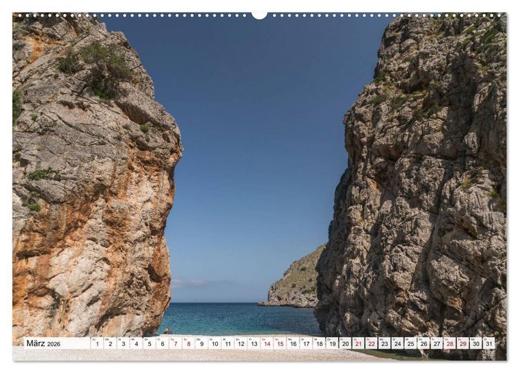Produktbild: Traumstr&auml;nde auf Mallorca (hochwertiger Premium Wandkalender 2026 DIN A2 quer), Kunstdruck in Hochglanz