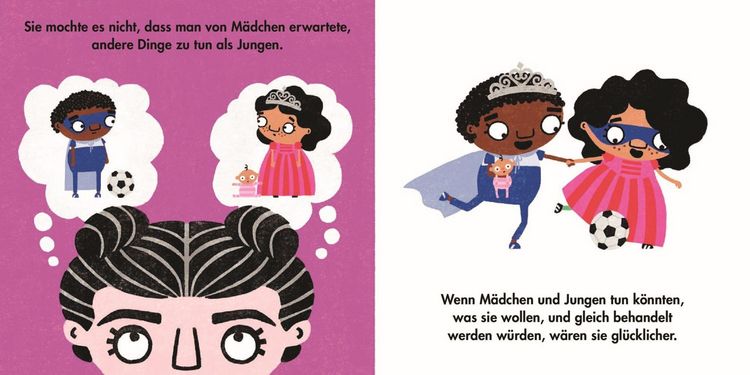 Produktbild: Gleichheit mit Simone de Beauvoir. Bilderbuch