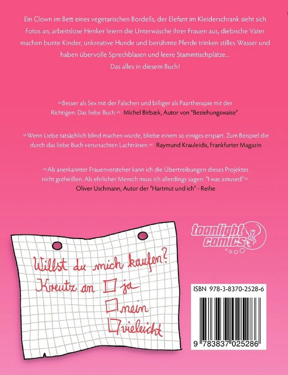 Produktbild: Das liebe Buch