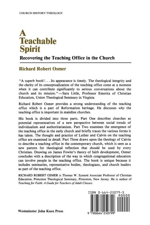 Produktbild: A Teachable Spirit