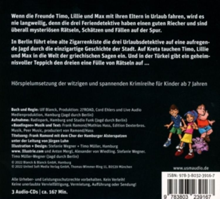 Produktbild: Die Feriendetektive 3-er H&ouml;rbox 4
