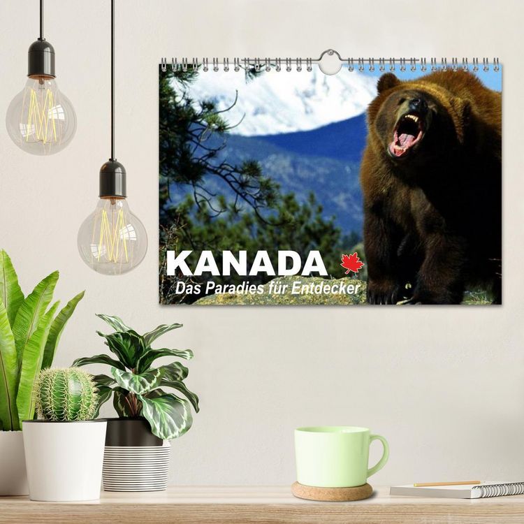 Produktbild: Kanada - Das Paradies f&uuml;r Entdecker (Wandkalender 2026 DIN A4 quer), CALVENDO Monatskalender