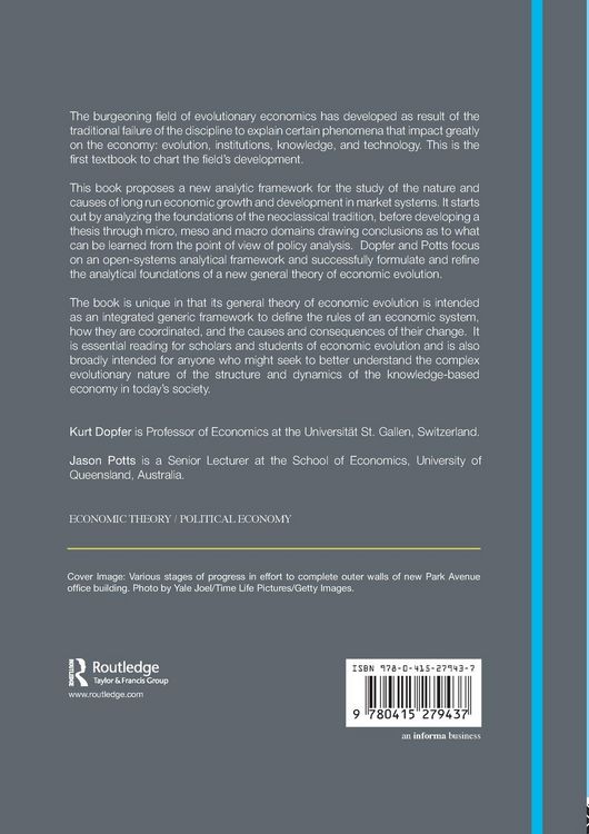Produktbild: The General Theory of Economic Evolution
