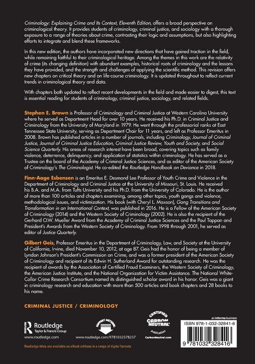 Produktbild: Criminology