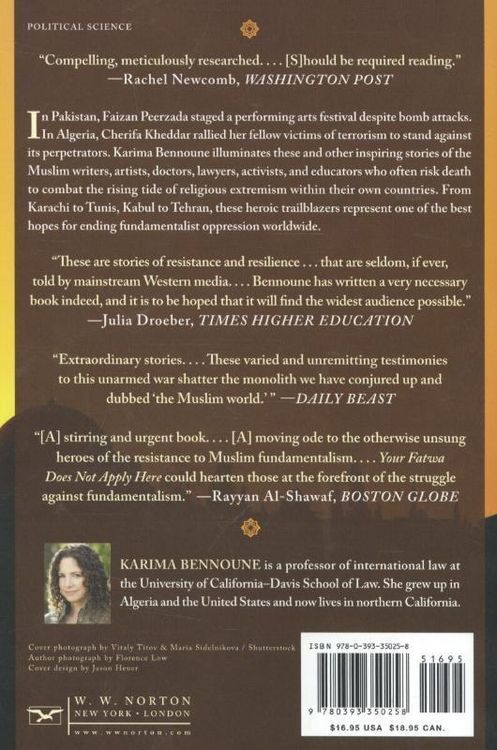 Produktbild: Your Fatwa Does Not Apply Here: Untold Stories from the Fight Against Muslim Fundamentalism